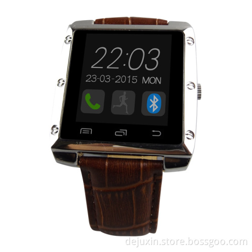 2016 Newest Bluetooth 4.0 smart watch u8 compatible iOS and Android